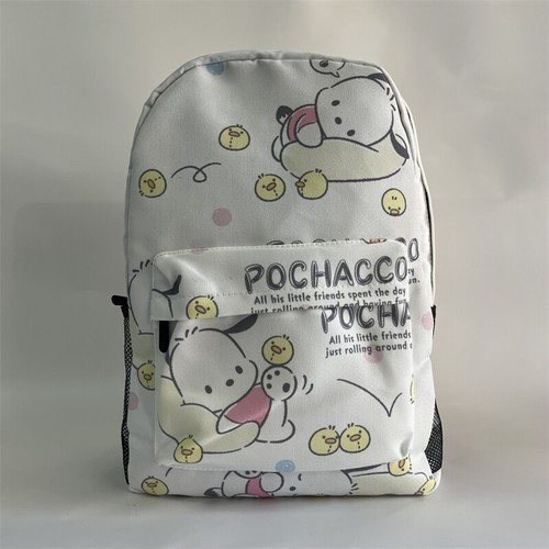 Pochacco Anime Backpack Japan Rucksacks Cartoon Cute Travel Student Knapsack - Picture 2 of 16