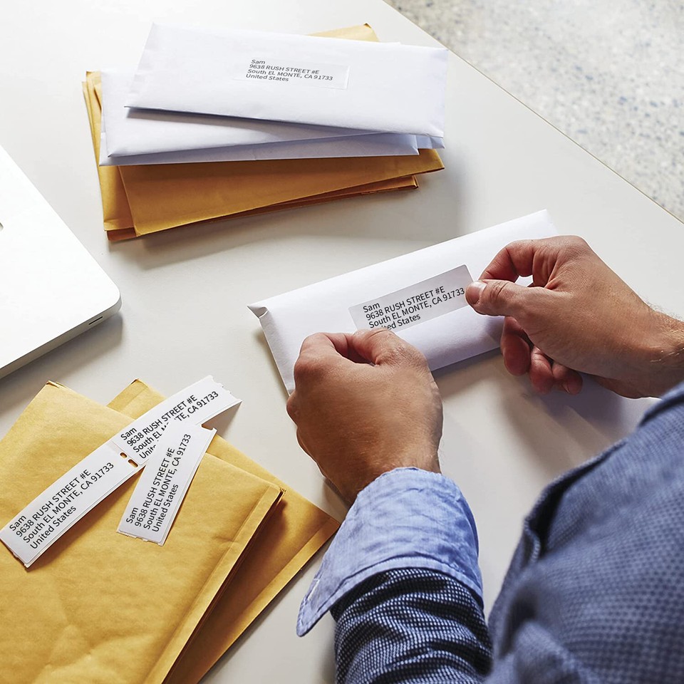 3 Roll 700 Postage Address Barcode Label 2up for Dymo LabelWriter 1.1