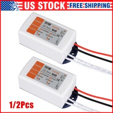 LED Driver Transformer Power Supply DC 12V 18W Adapter Fits LED Strip Lights US