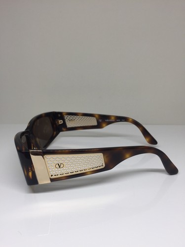 Nuovi Occhiali da Sole Vintage Valentino V605 Valentino 605 C. 126 L'Avana con Oro Italia - Foto 7 di 12