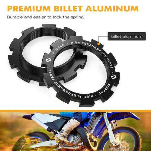 Juego de asiento y guía de resorte amortiguador trasero para Yamaha YZ125 YZ250 1990-24 YZ250F 01-13 - Imagen 4 de 11