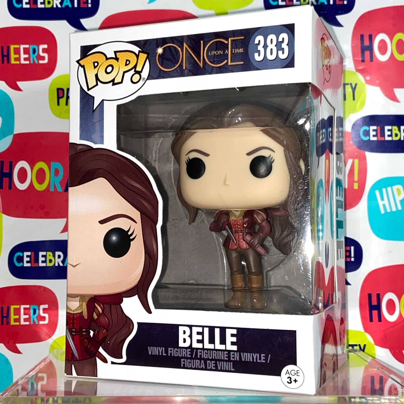 Once Upon A Time - Belle Funko Pop 383 + Protector