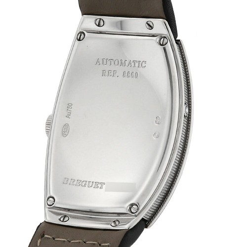 Breguet Heritage Tonneau Cambre 8860BB/11/386 Automatic Oro Bianco Donna Watch - Foto 3 di 9
