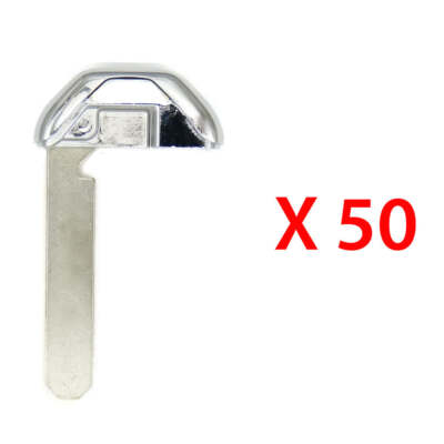 50 Remote Smart Emergency Key Insert Blade High Security Replacement for Honda