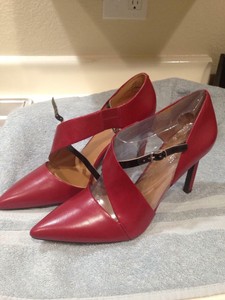 nine west red heels