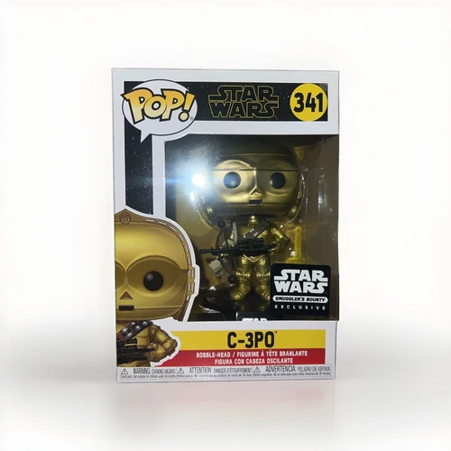 Funko Pop! Vinyl Star Wars No. 341 C-3PO  Smuggler's Bounty LE Lucas Film toy