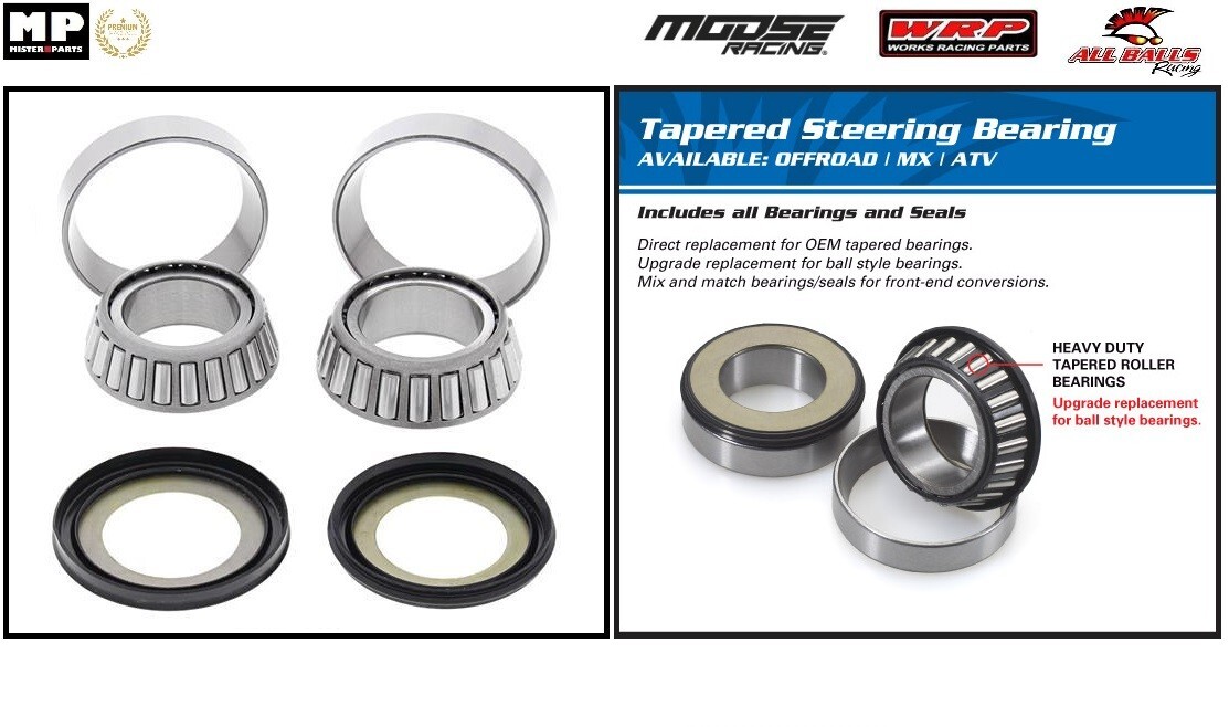 Kit roulement 22-1007 pour supprimer le jeu de guidon Yamaha RZ350