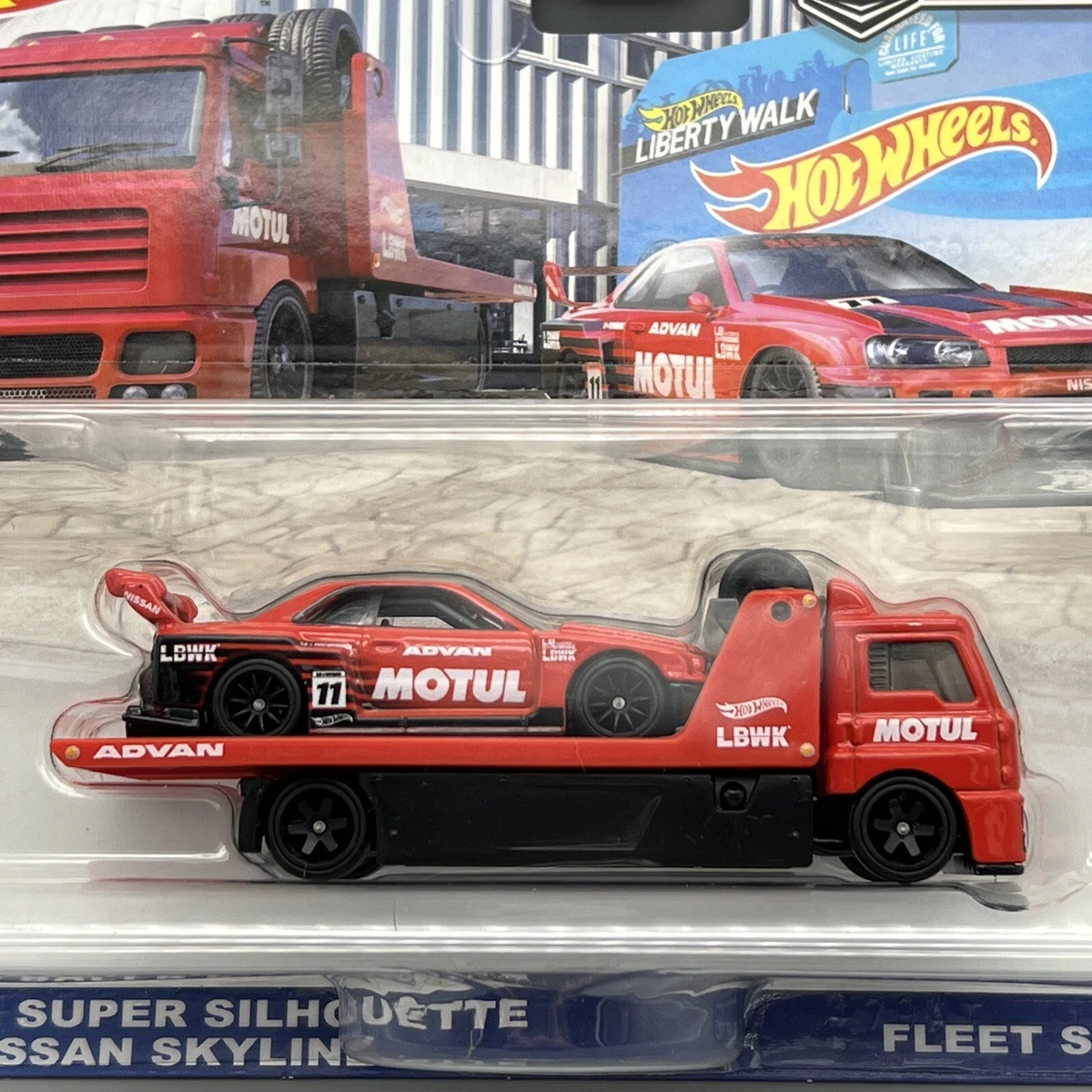 Hot Wheels Premium Team Transport LB-ER34 Super Silhouette Nissan