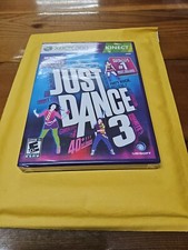 Just Dance 3 Microsoft Xbox 360 Kinect 2011 Video Game NEW Sealed