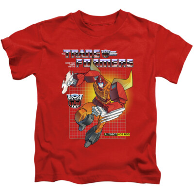 TRANSFORMERS HOT ROD Toddler Kids Graphic Tee Shirt 2T 3T 4T 4 5-6 7