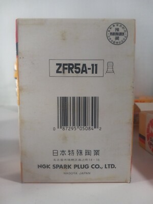 NGK Spark Plugs One (1) ZFR5A-11, Stock #5084 (NEW IN BOX) | eBay