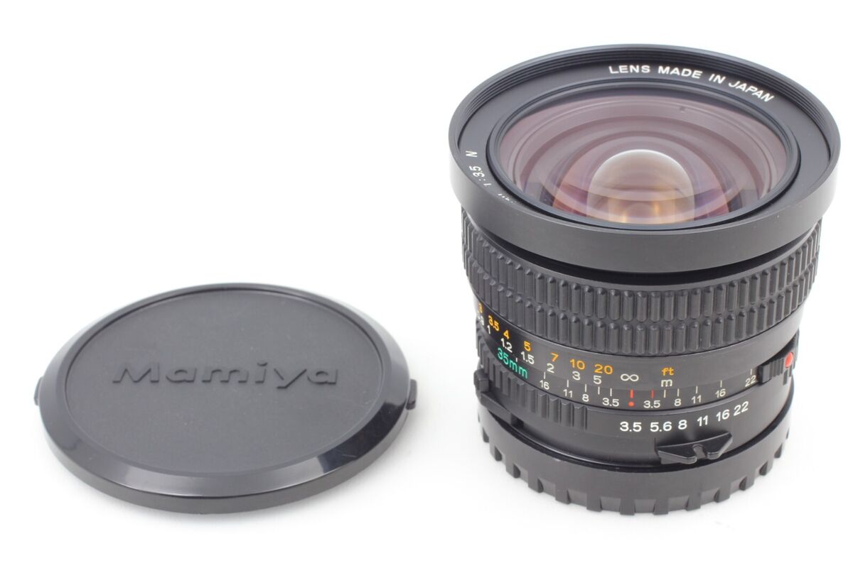 NEAR MINT++】 Mamiya Sekor C 35mm f3.5 N Lens For 645 1000s