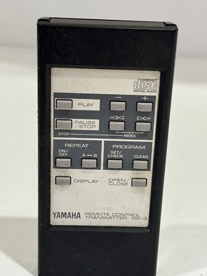 Yamaha RS-3 Remote Control - Good Condition!  Tested and Works