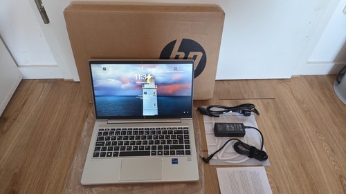 HP EliteBook 640 G9, Core i7-1255U, 16GB RAM, 512GB SSD, QWERTY, NEUW., Rechnung