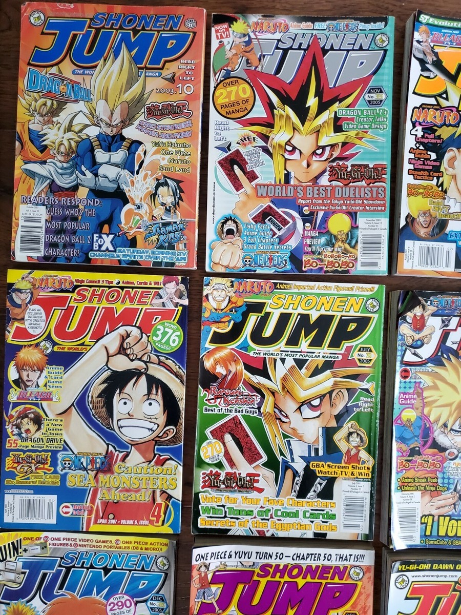 Shonen Jump Magazines Lot of 11 ENGLISH | eBay