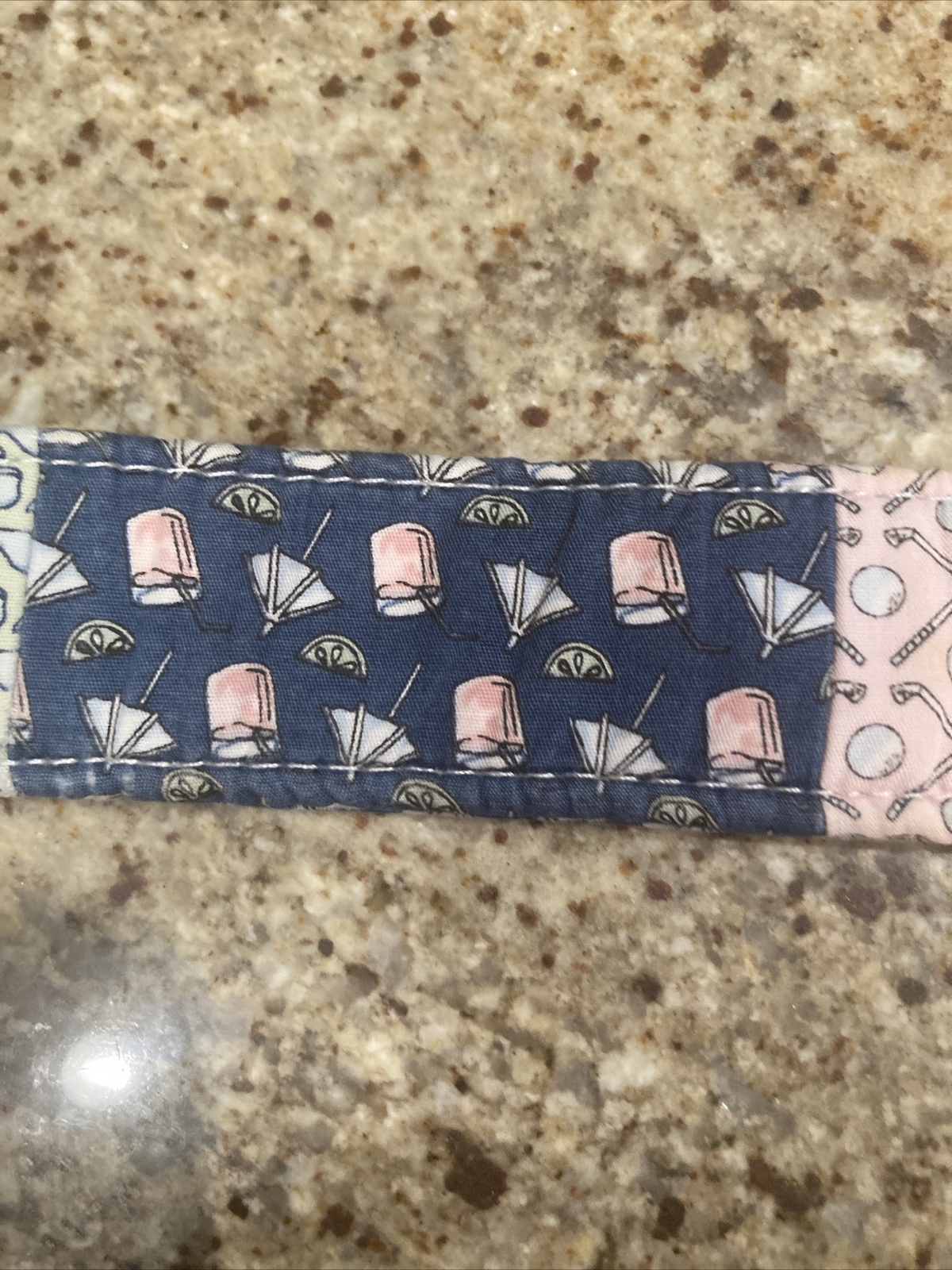 Vineyard Vines Multicolor Patchwork D Ring Belt S… - image 6