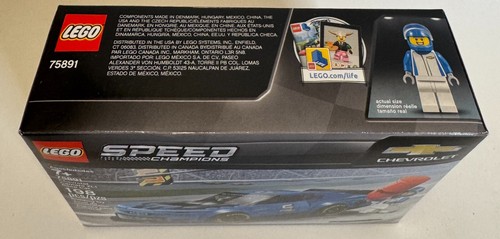 LEGO Speed Champions Chevrolet Camaro ZL1 Auto da Corsa 75891 - Nuovo Sigillato Ritirato - Foto 2 di 6