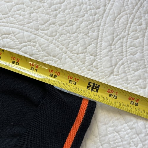Suéter Suéter Giorgio Di Mare Italiano Yachting Cuello en V Gamuza Parche en el Codo Talla L - Imagen 7 de 12