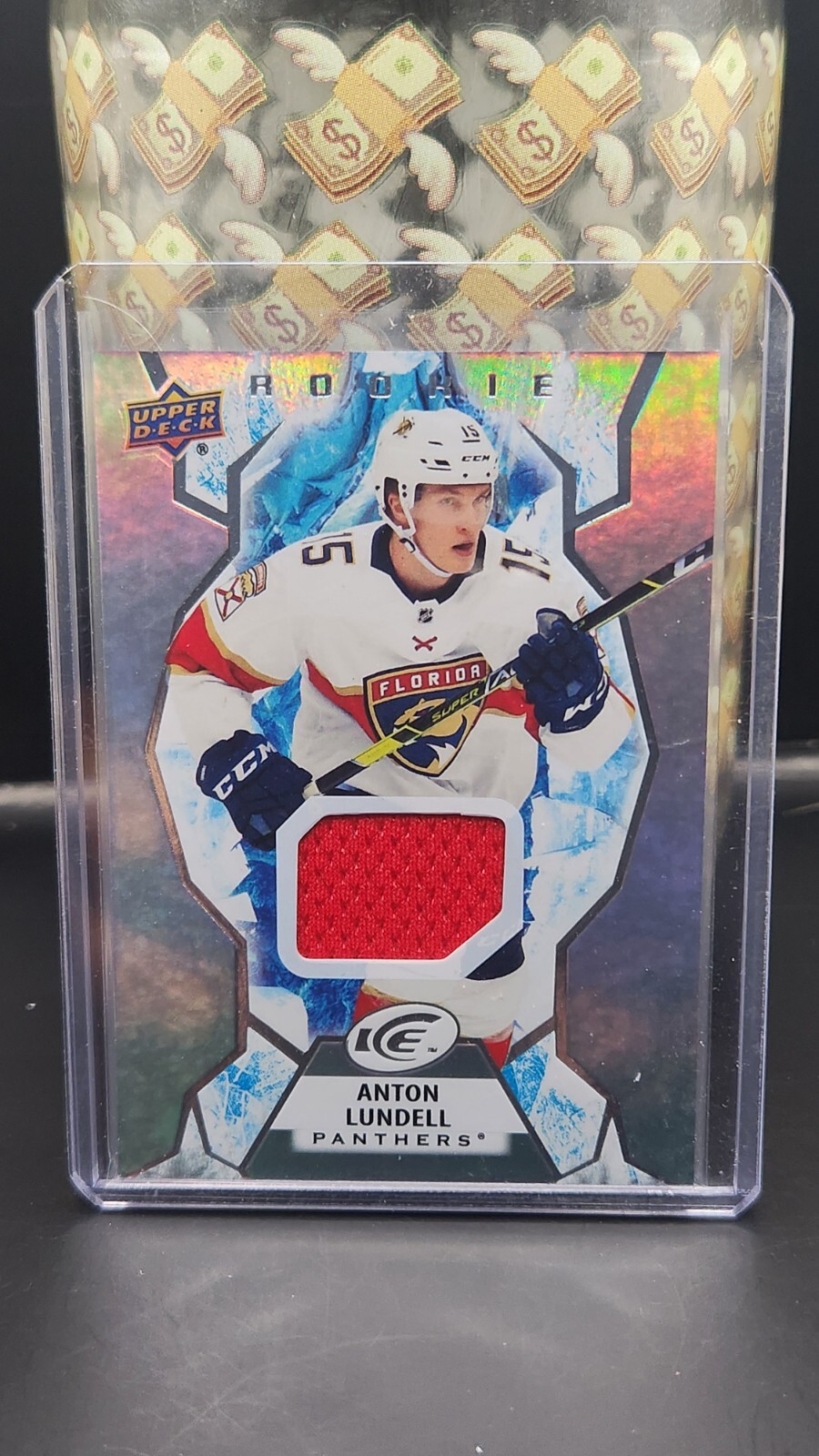 Anton Lundell 2021 UD Ice Rookie Jersey  #101 Florida Panthers
