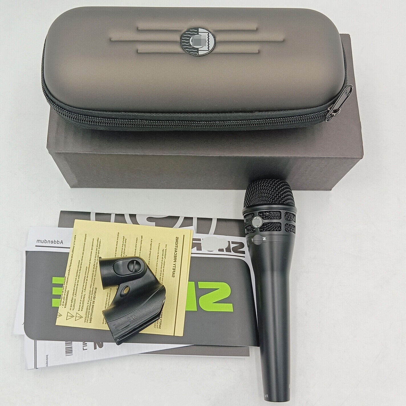 Black KSM8 Dualdyne Dynamic Handheld Vocal Microphone