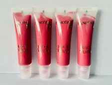 Lot 4 Lancome Juicy Tubes Gloss TICKLED PINK 0.33 oz Each