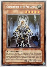 TU01-EN009 Grandmaster of the Six Samurai - Rare Unlimited Near Mint YuGiOh