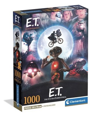 Clementoni E.T. Puzzle 1000 Teile Erwachsene - Puzzle Erwachsene in 70 x 50 cm -