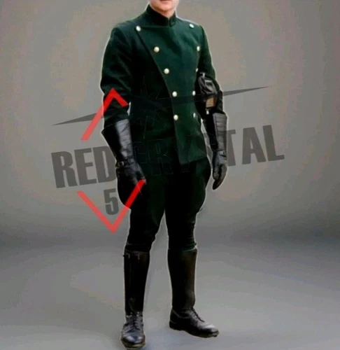 1930 Chauffeur Uniform Seasons 1-2 1913-1918 Green Chauffeur Jacket + Pant - product listing photo