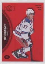 2021-22 Skybox Metal Universe Rookies PMG Red 46/100 Nils Lundkvist #189 0hf8