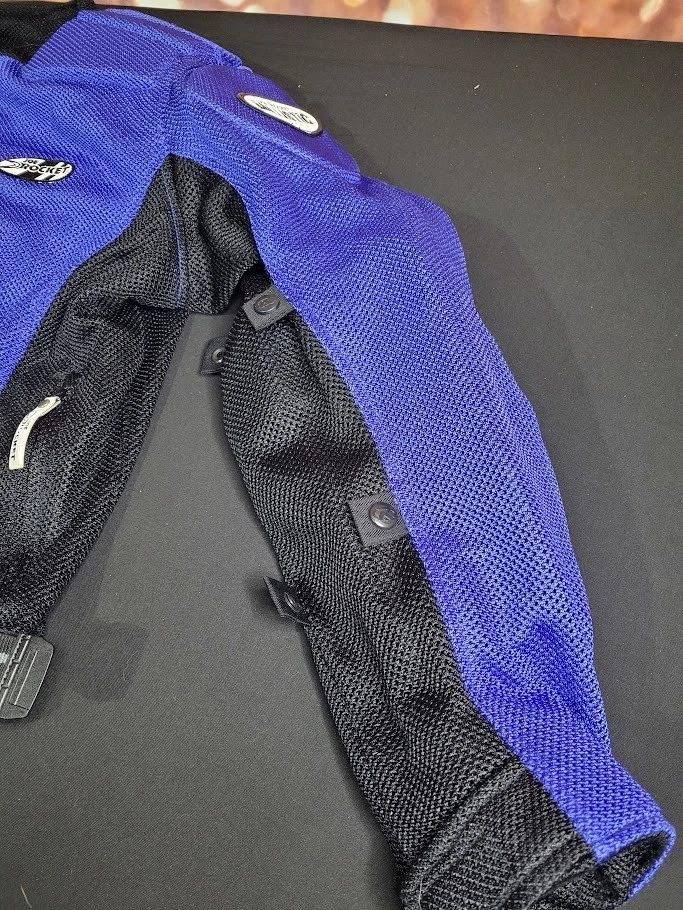 Joe Rocket Ballistic Series Motorcycle Jacket Mens Blue Size L Preowned - Image 2 of 4