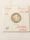 1904 S TOUGH TO FIND BARBER DIME LOW MINTAGE 800,000 RARE