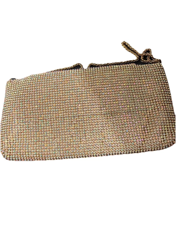 Jessica McClintock Bonnie тонкий со стразами вечер застежки с золотой цепочкой ремень - Изображение 4 из 4