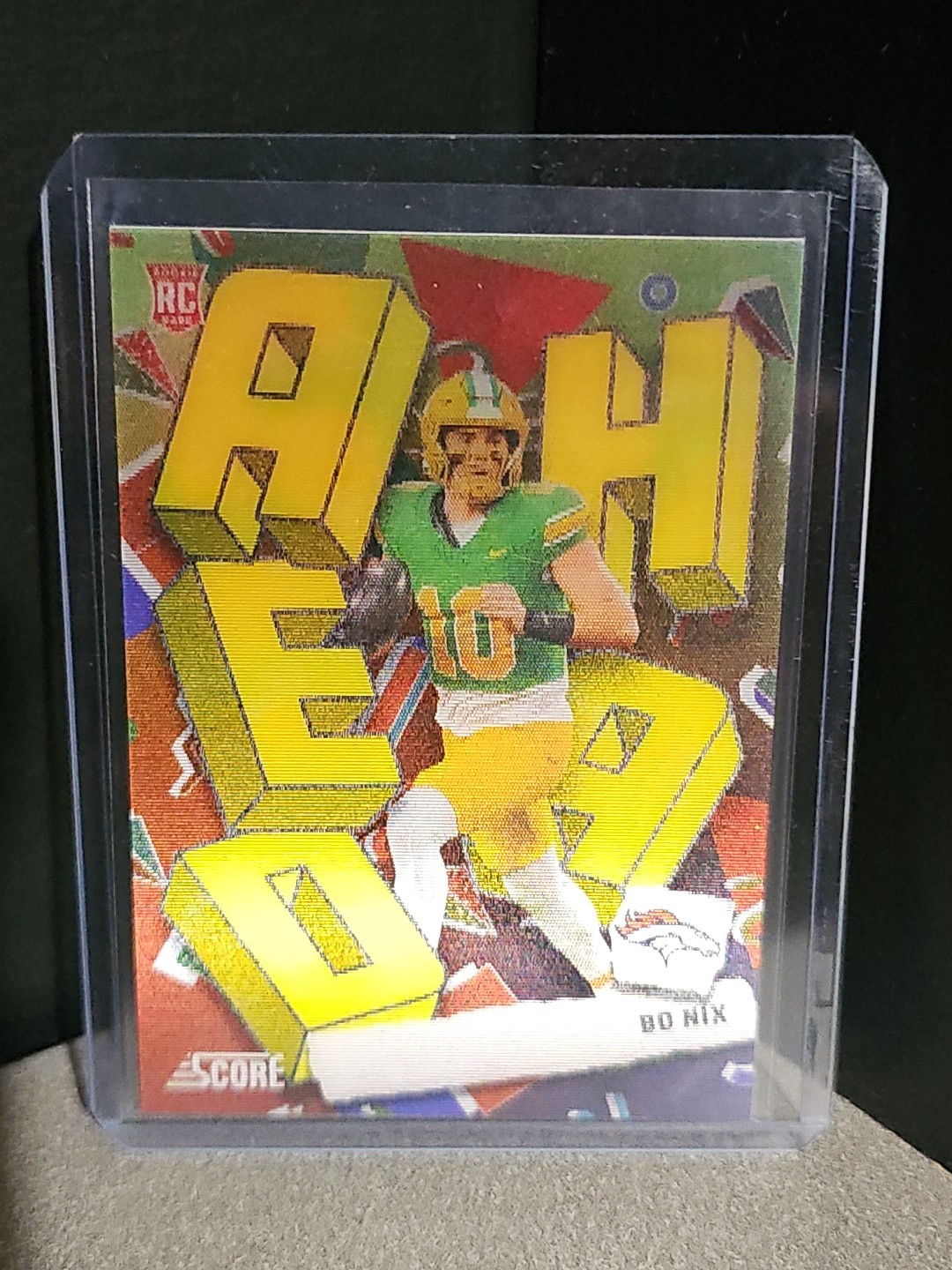 2024 Score - Step Ahead Bo Nix #SA-BNX (RC)