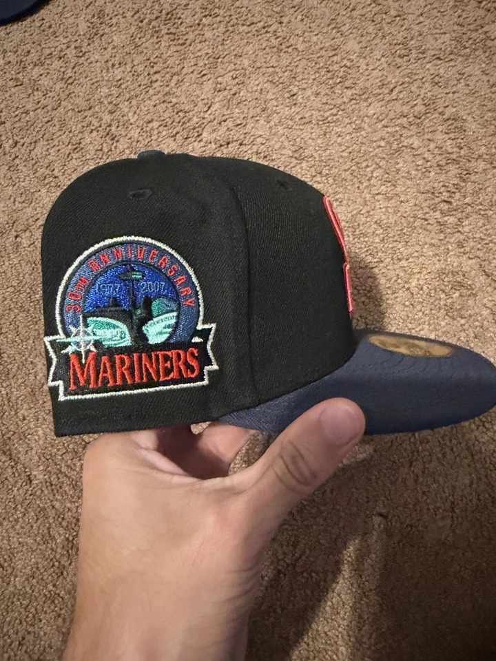 Paquete de terror 7 1/8 New Era Hat Club Seattle Mariners Stranger Things Foto 2 de 4