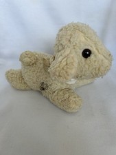 VTG 60s Eden Toys Lamb Sheep Windup Musical Plush Baby Toy 9" Moves WORKS 