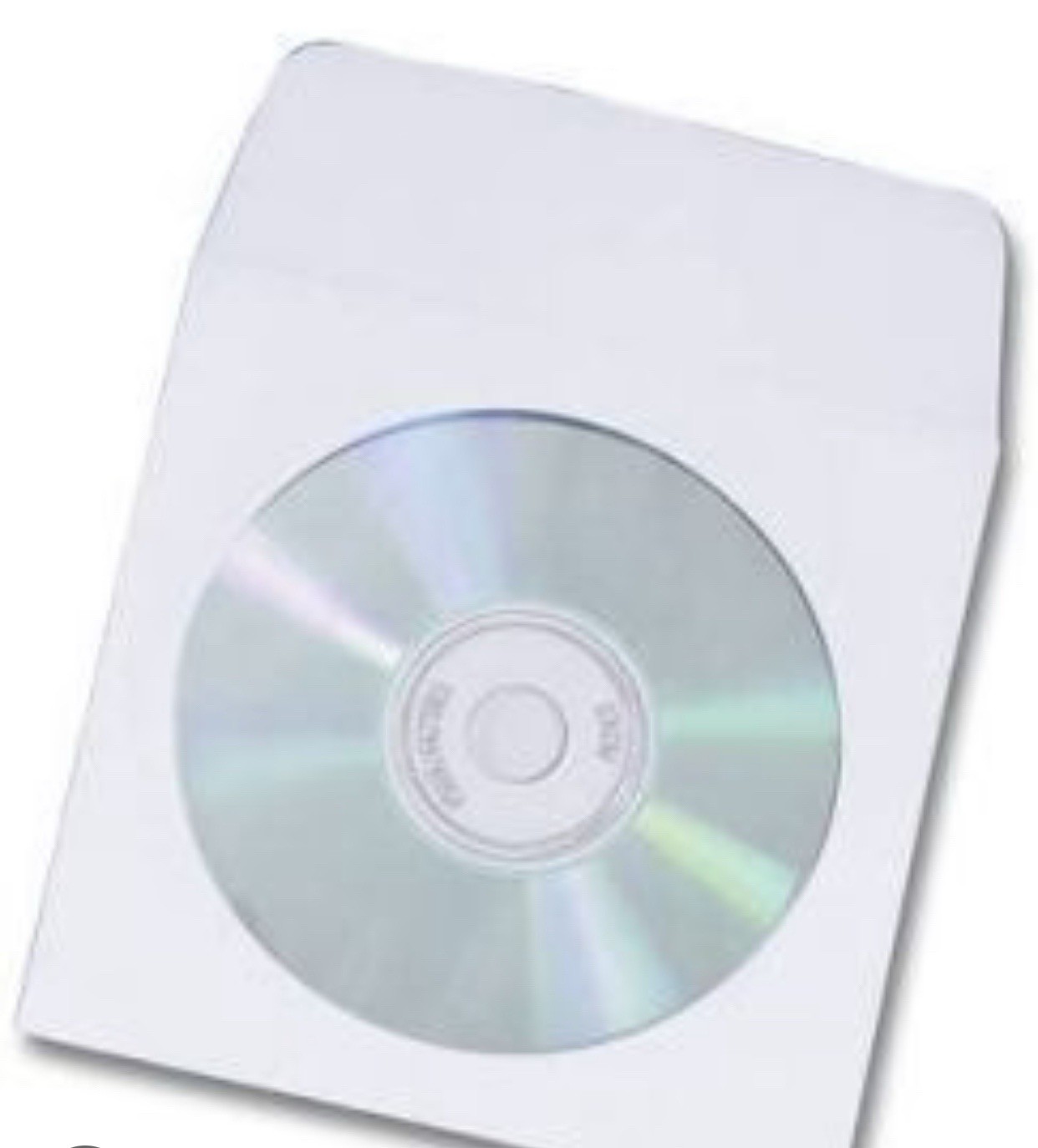 4000 Wholesale CD Paper Sleeve Envelope Window Flap 100grams NEW