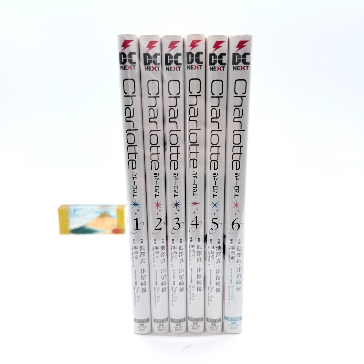 Charlotte Manga Vol 1-6 Complete Set Ikezawa Shin Maeda Jun Na-Ga