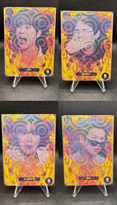 Custom BTS Holo Cards Set of 7 HOT ONES