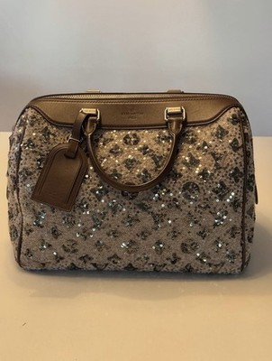  Louis Vuitton Limited Edition Sequin Speedy Glitter | Rare Collector's Piece 