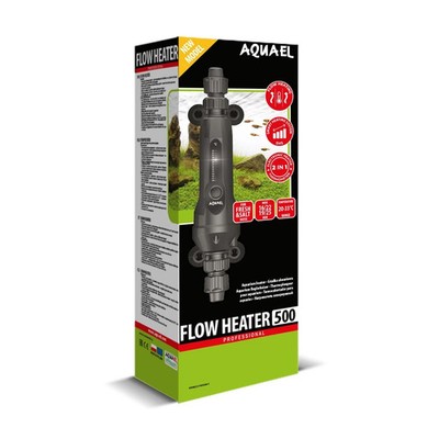 AQUAEL FLOW HEATER 2.0 500 W Durchlaufheizer für Montage außerhalb des Aquariums