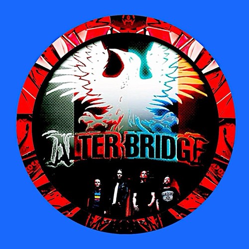 ALTERBRIDGE HARD ROCK BAND 🤘DREI LEDERARMBÄNDER MIT GROSSEM ORNAMENT🥁 - Bild 3 von 4