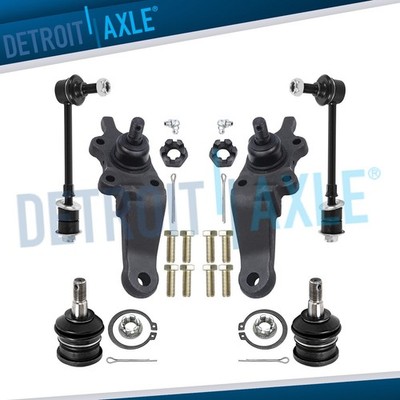 Front Upper Lower Ball Joints Sway Bars Kit for 1996-2002 Toyota 4Runner Tundra