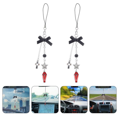 2 Pcs Pentagramm-Handykette Dekoration Für Telefon Charme Kawaii - Zdjęcie 3 z 12
