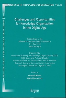 Challenges and opportunities for knowledge organization in the digital age. Proc