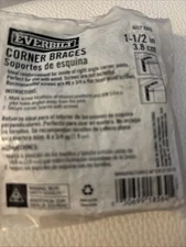 (20-Pk) Everbilt Corner Braces 607685 