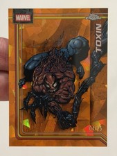2026 Topps Chrome Marvel Sapphire Toxin Orange /25 #181