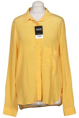 Joseph Janard Bluse Damen Oberteil Hemd Hemdbluse Gr. EU 38 Seide Gelb #3brcmyx