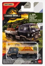 2025 Matchbox Jurassic World Rebirth Off-Road Rescue Rig | DARK GREY | FSC