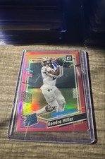 2023 Panini Donruss Optic - Rated Rookie Kendre Miller #284 Pink Prizm (RC)