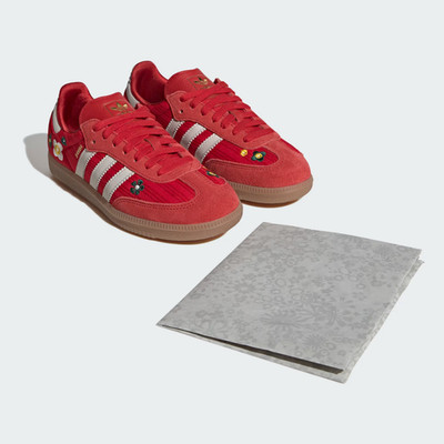 adidas Originals SAMBA OG IH9056 Bold Green/Off White/Gum Damengröße